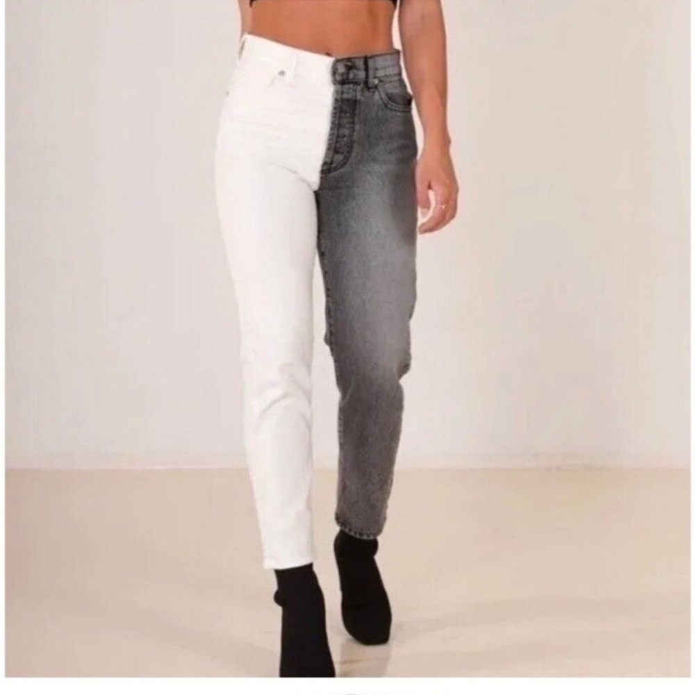 two toned Revice Denim jeans